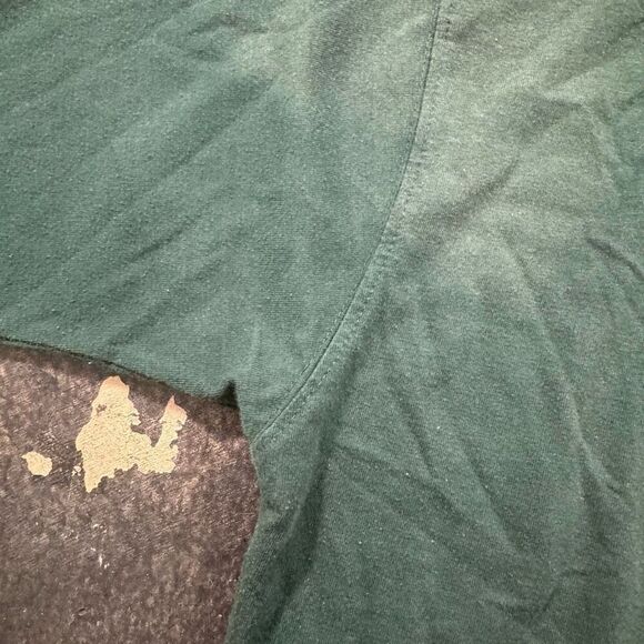 Vtg Levi’s Red Tab Green Short Sleeve T-Shirt Embroidered Logo Mens 2XL Read Bio - Picture 5 of 16